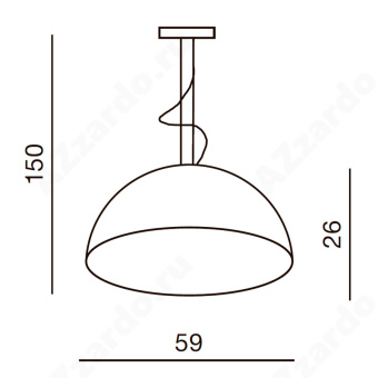 Подвесная люстра Azzardo Decora L AZ2158