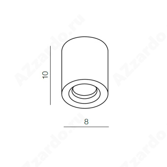 Потолочный светильник Azzardo Aro AZ2559