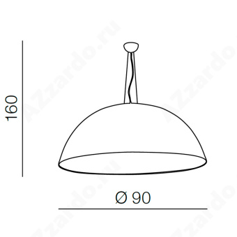 Подвесная люстра Azzardo Magma 90 new AZ1402