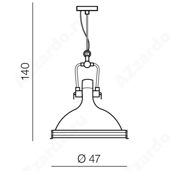 Подвесной светильник Azzardo Garland AZ2373