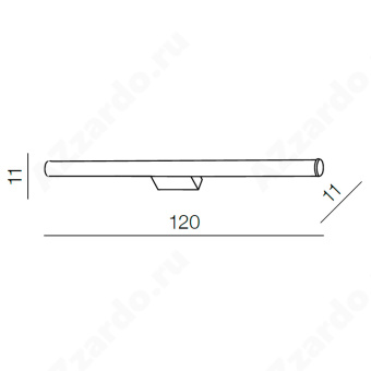 Подсветка для зеркал Azzardo Jaro 120 AZ2098